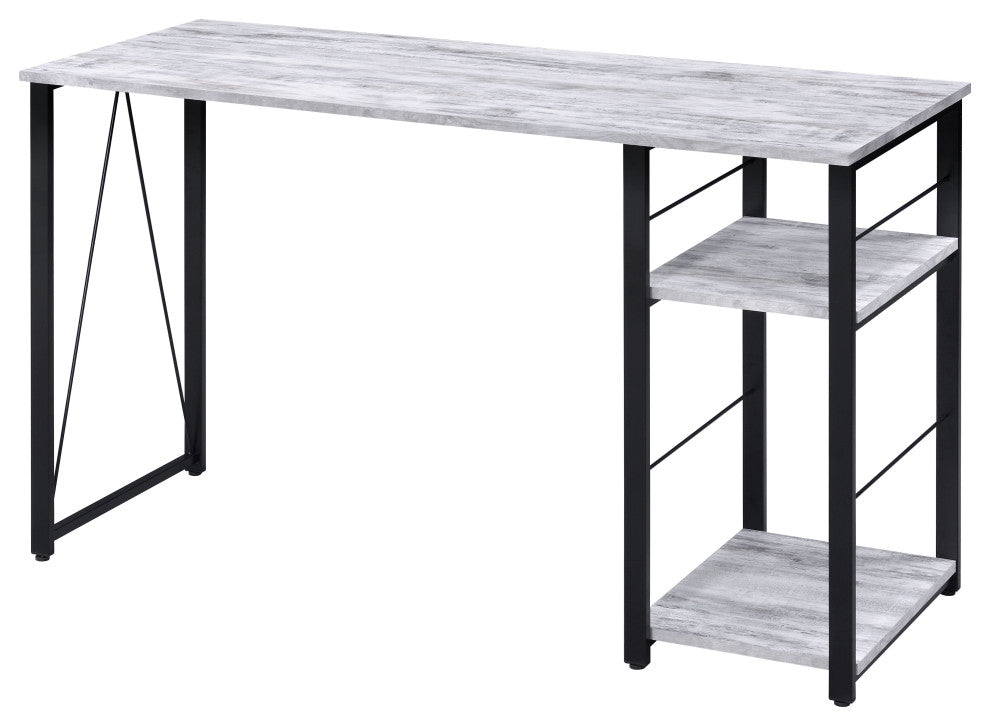 Vadna Writing Desk, Weathered White