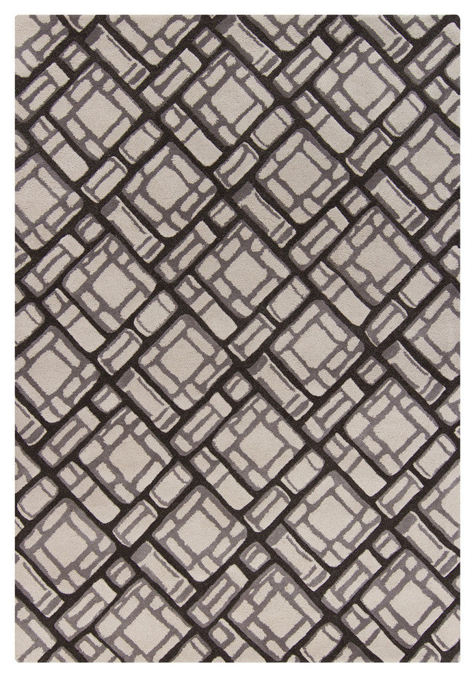 Reena Contemporary Area Rug, 5'x7'