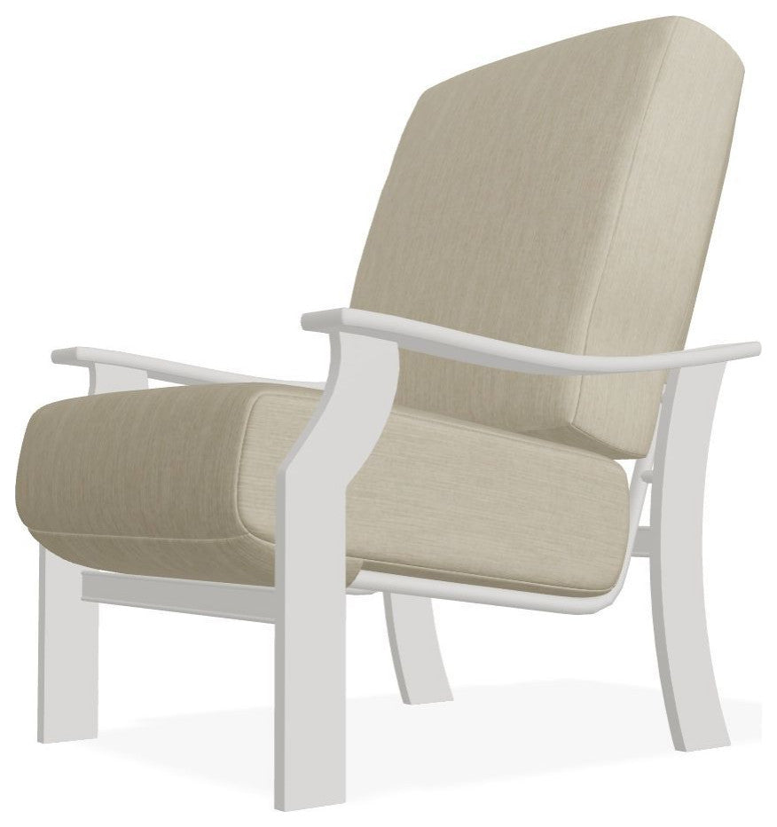 St. Catherine Deep Seat Outdoor Armchair, Huskie/Snow