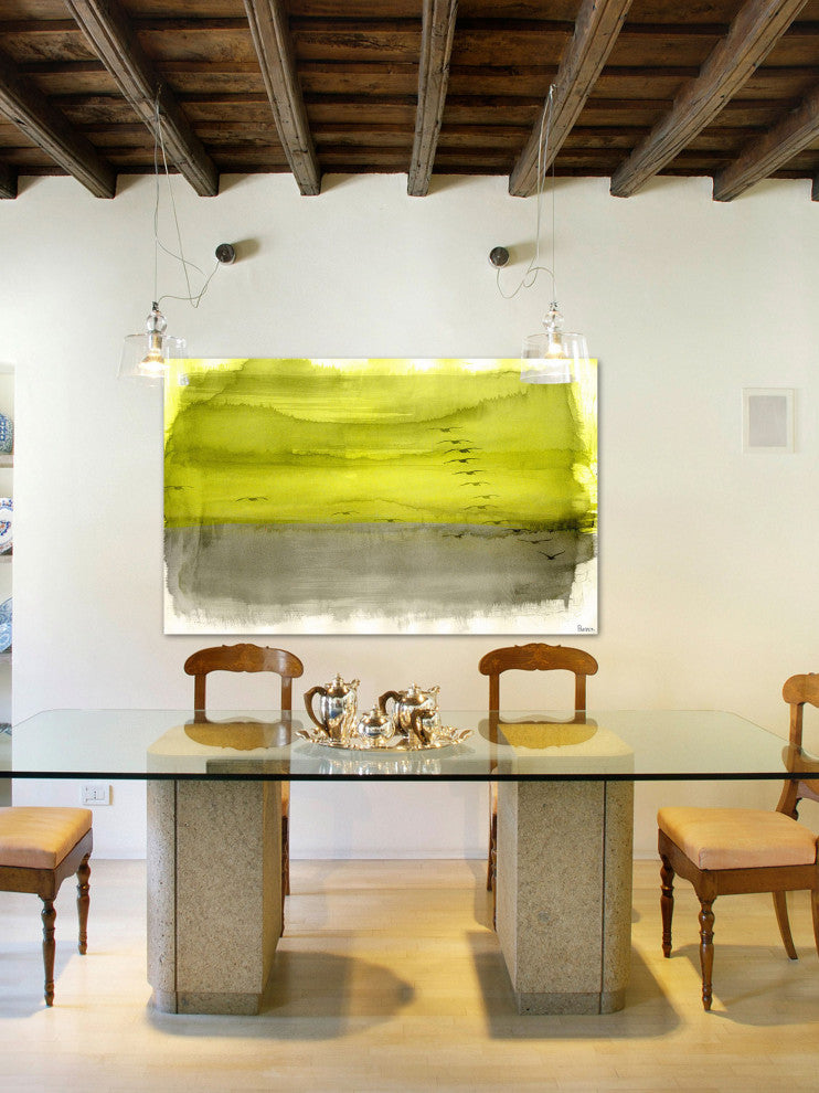 "Flock" Fine Art Canvas Print, 60"x40"