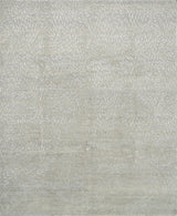 Hand Knotted Hermitage HE-17 Mist/Pewter Rug, 5'6"x8'6"