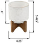 4.25" Sunmoon Ceramic On Stand