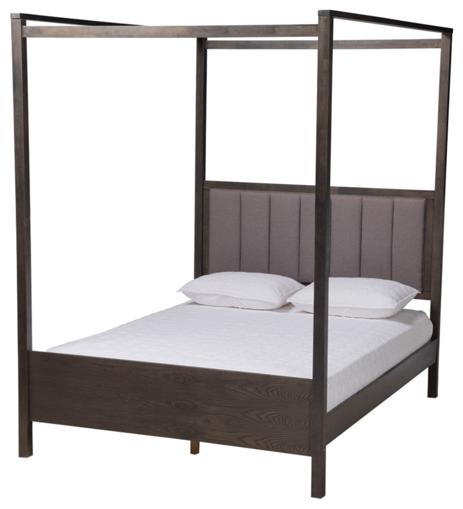 Aftin Modern Farmhouse Canopy Bed