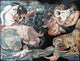 Mosaic Reproduction, The Four Continents of Peter Paul Rubens" " 157"x118"