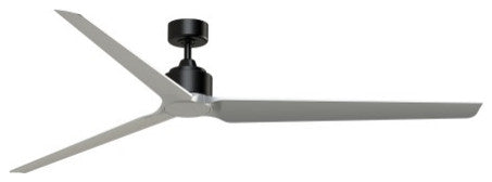 Fanimation TriAire Custom-KIT-84 TriAire Custom 84" 3 Blade - Black / Silver