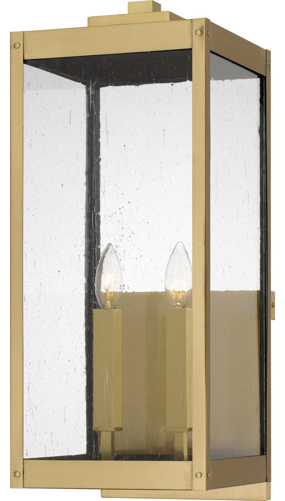 Quoizel WVR8409 Westover 2 Light 23" Tall Wall Sconce - Antique Brass