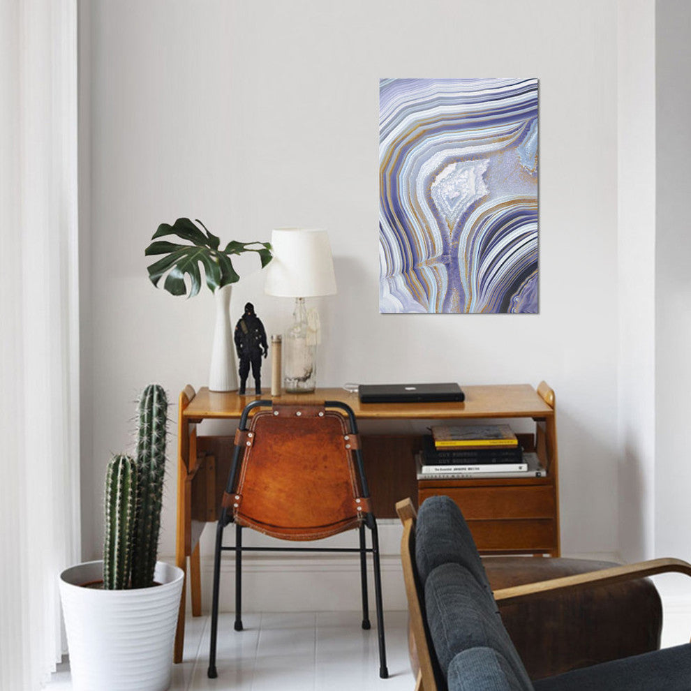 "Agate Flow I" by Danielle Carson, Canvas Print, 18"x12"