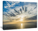 "Sunset Sky Above Atlantic" Oversized Beach Canvas Artwork, 40"x30"