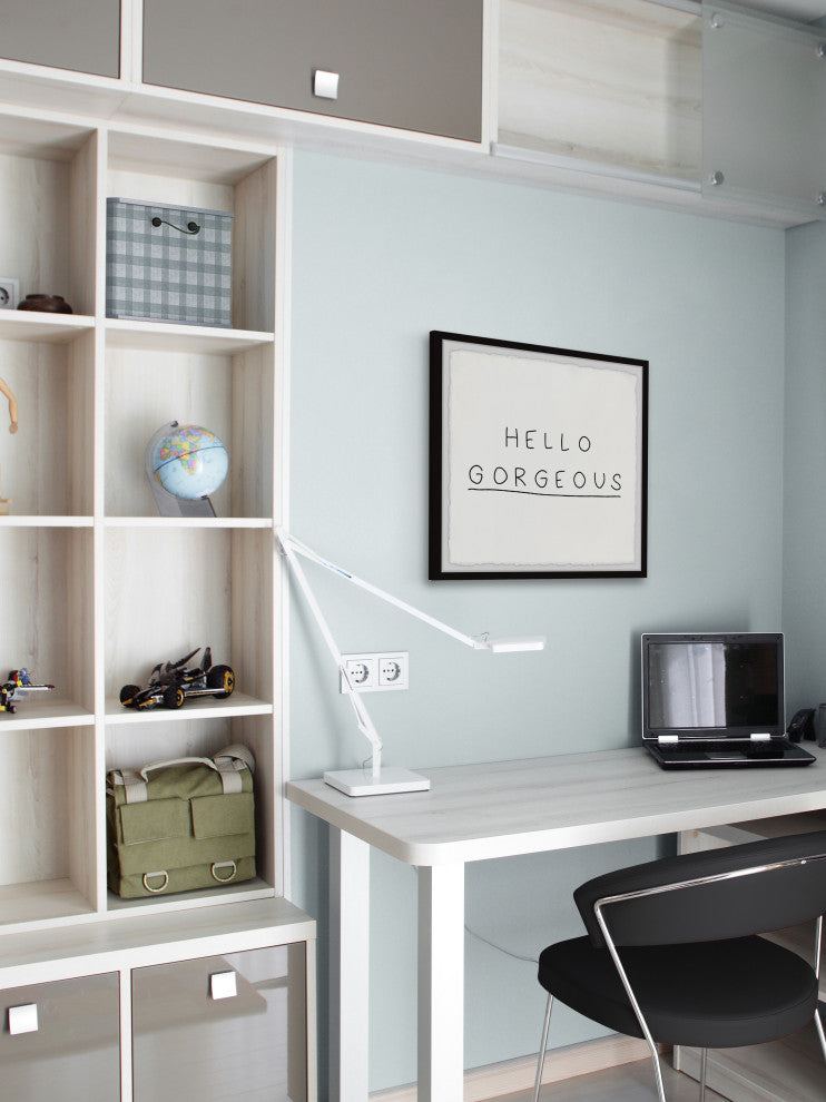 "Hello Gorgeous VI" Framed Painting Print, 32x32