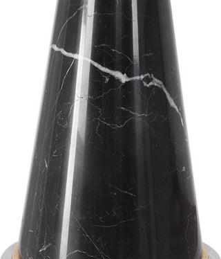 Alastair Black Marble Table Lamp