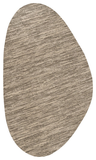Callan Modern Rustic Abstract Indoor/Outdoor Shaped Area Rug