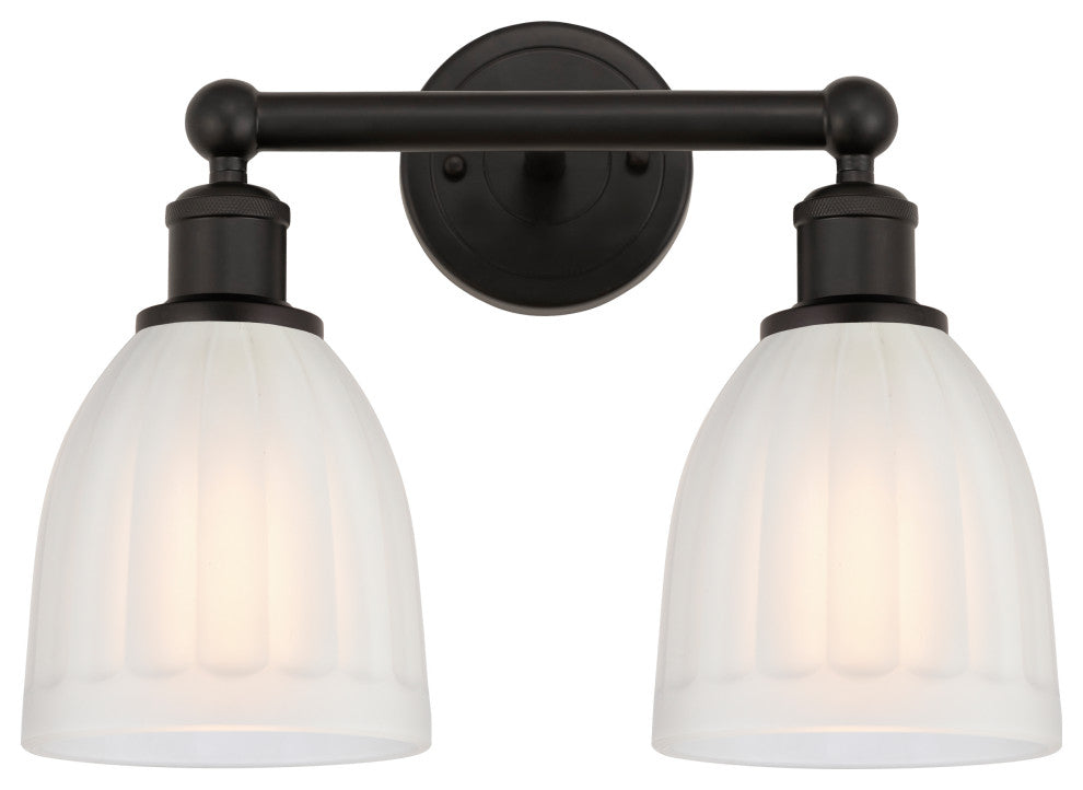Innovations 616-2W-OB-G441 2 Light 14.75" Bath Vanity Light, Oil Rubbed Bronze