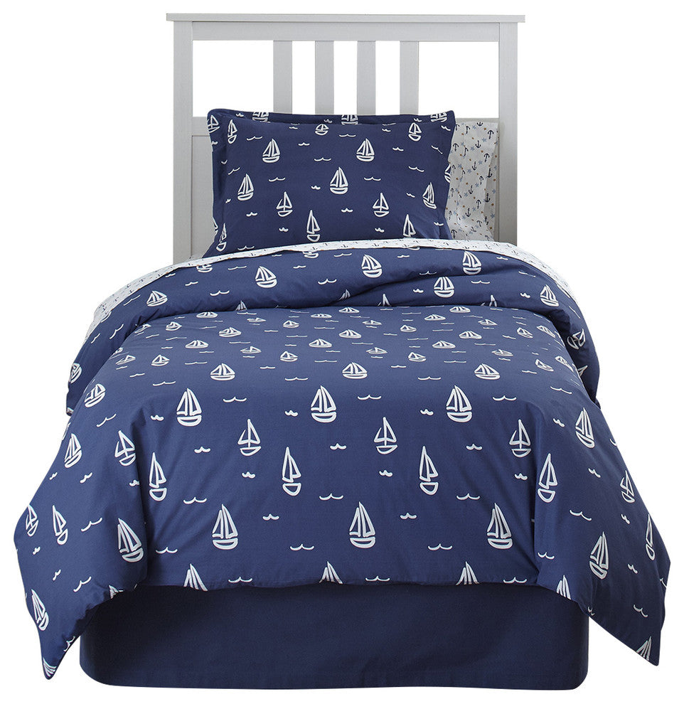 Away At Sea Collection Away At Sea, Queen, Comforter Set