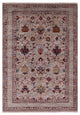 5' 7" X 7' 9" Hand-Knotted Persian Tabriz Wool Rug Q9889