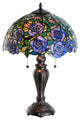 Meyda Lighting 138584 24"H Rosebush Table Lamp