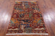 Super Kazak Handmade Wool Rug 4' 0" X 6' 0" Q11337