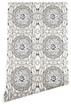 Deny Designs Gabriela Fuente Classical Wallpaper, Beige, 2'x8'