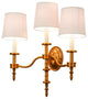 22"W Toby 3 Lt Wall Sconce