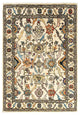 Serapi One-of-a-Kind Hand-Knotted Area Rug Ivory, 3' 11" x 5' 7"