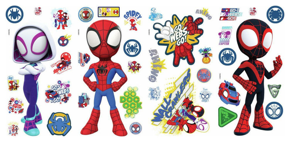 Spidey and His Amazing Friends Peel and Stick Wall Decals