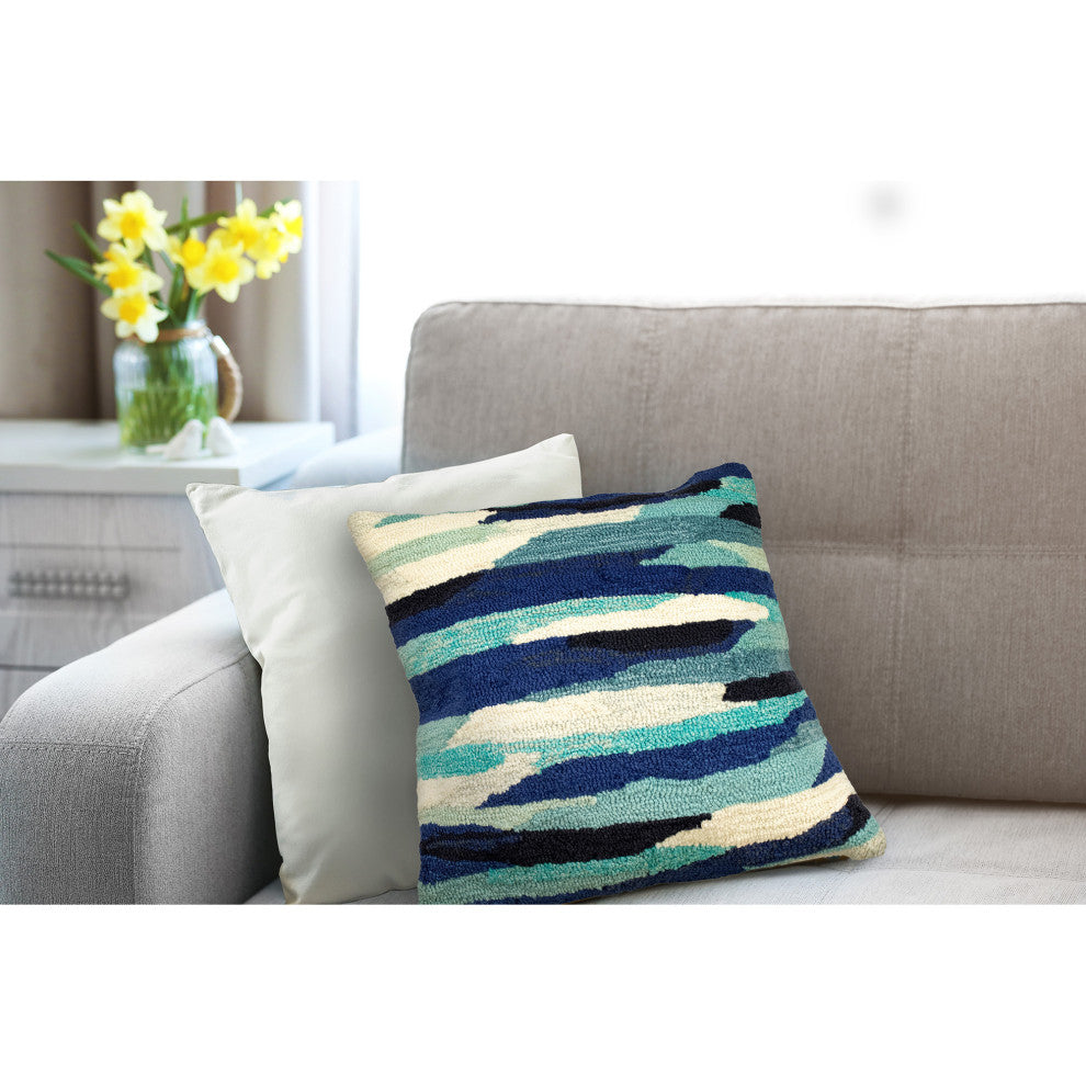Frontporch Cloud Indoor/Outdoor Pillow, Aruba, 18"x18"