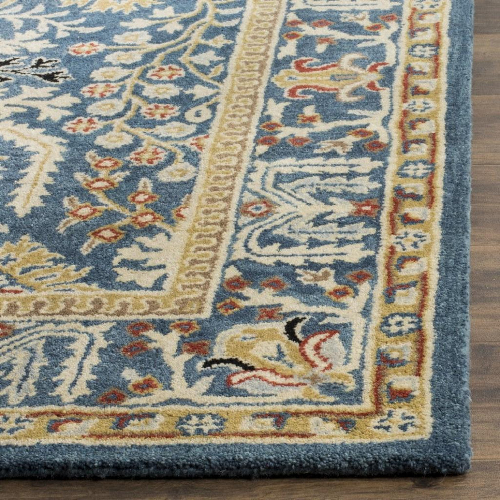 Safavieh Antiquity AT64 Rug 2''3"x4'' Dark Blue/Multi Rug
