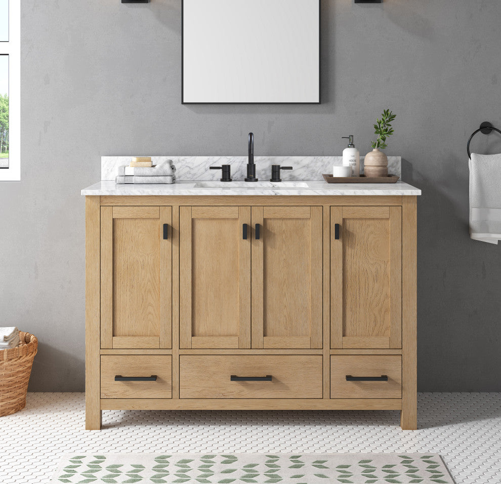 Avanity Modero 48" Vanity Only, Brushed Oak