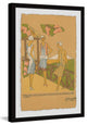 "On the Terrace" Framed Painting Print, 20"x30"