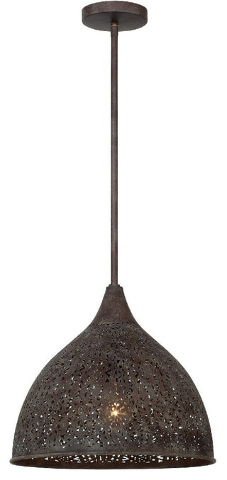 Crystorama Lighting Group JAS-A5010 Jasmine 14"W Pendant - Forged Bronze