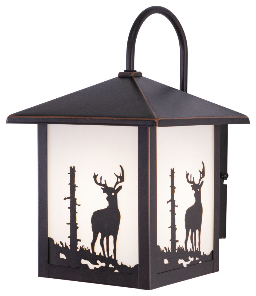 Vaxcel Lighting OW33583 Bryce 1 Light Outdoor Wall Sconce - 8 - Burnished