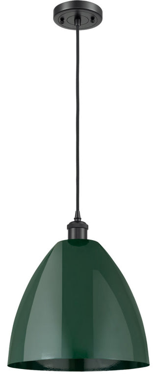 Innovations 516-1P-BK-MBD-12-GR 1-Light Mini Pendant, Matte Black