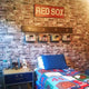 Brick Peel and Stick Vinyl Wallpaper, Vintage, 24"w X 60"h