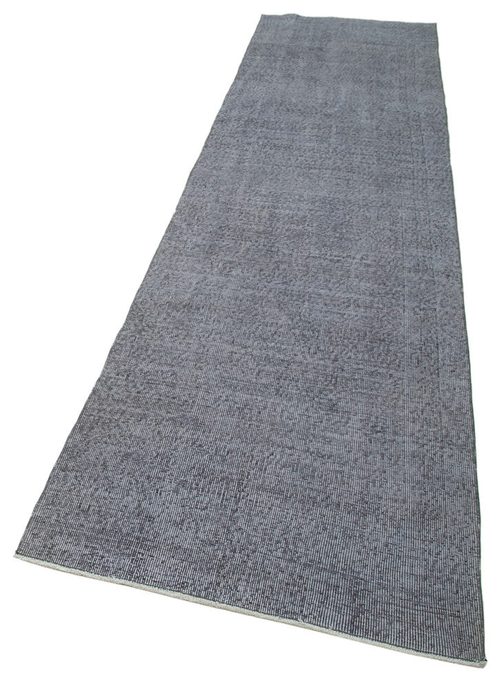 Rug N Carpet - Handmade Turkish 3' 0" x 12' 0" Vintage Kitchen Runner Rug