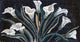 Mosaic Wall Art, Shimmy Lilly, 18"x36"