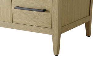 Home Living 36" Single Bathroom Vanity, Honey Brown