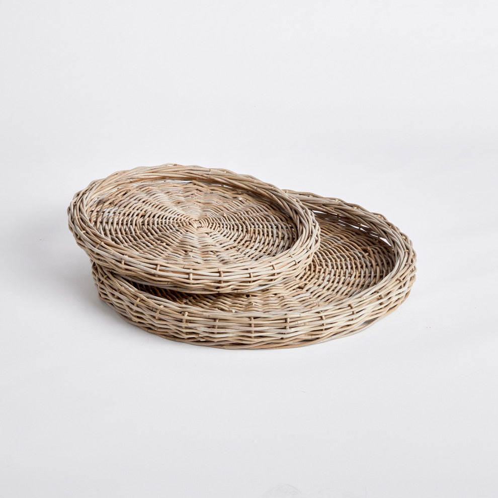 Eloise Trays, Round Trays, Set of 2