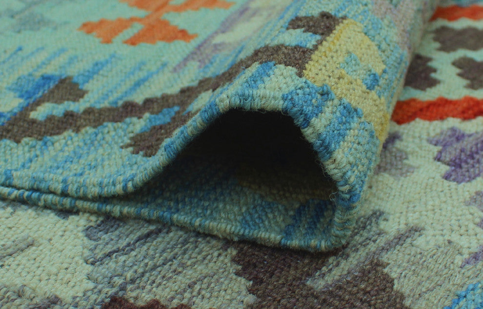 Sangat Kilim Salhdene Lt. Blue Rug