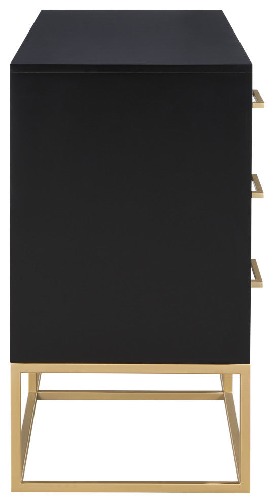 Maxine Dresser, Rich Black Finish