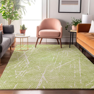 Premium Machine Washable Mayfield AMF628 Aloe 9' x 12' Rug