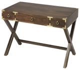 Butler Forster Campaign Writing Desk, Dark Brown
