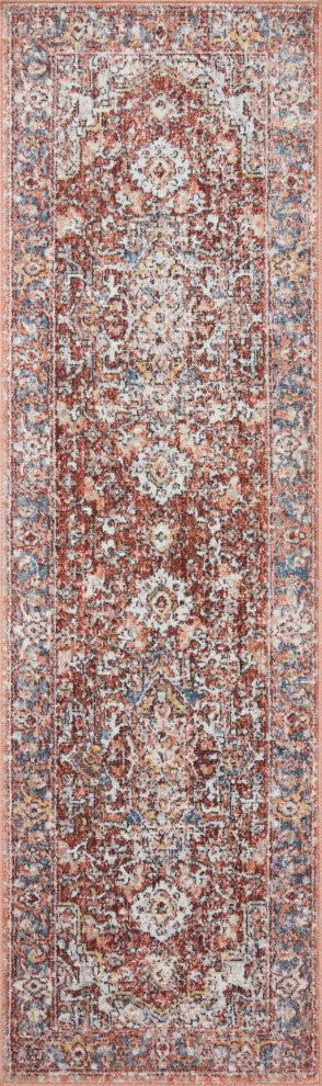 Loloi II Cassandra Rust / Multi 2'-6" X 7'-9" Area Rug