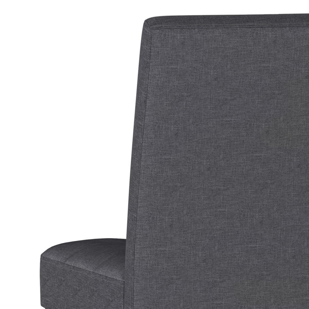 Andover Parson Dining Chair (Set of 2) in Slate Grey