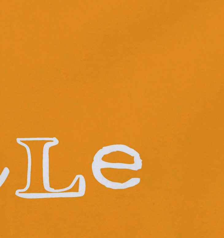 18"x14" Happy Smile, Word Print Placemat, Yellow, Set of 4