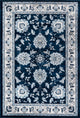 Cherie French Cottage, Navy and Ivory, 5x8