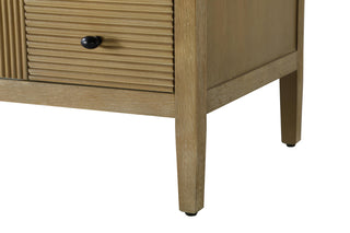 Home Living 36" Single Bathroom Vanity, Linen Oak