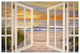 "Sunset Beach" Digital Paper Print by Diane Romanello, 38"x26"