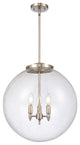 Beacon Pendant, Brushed Satin Nickel, Seedy, Seedy