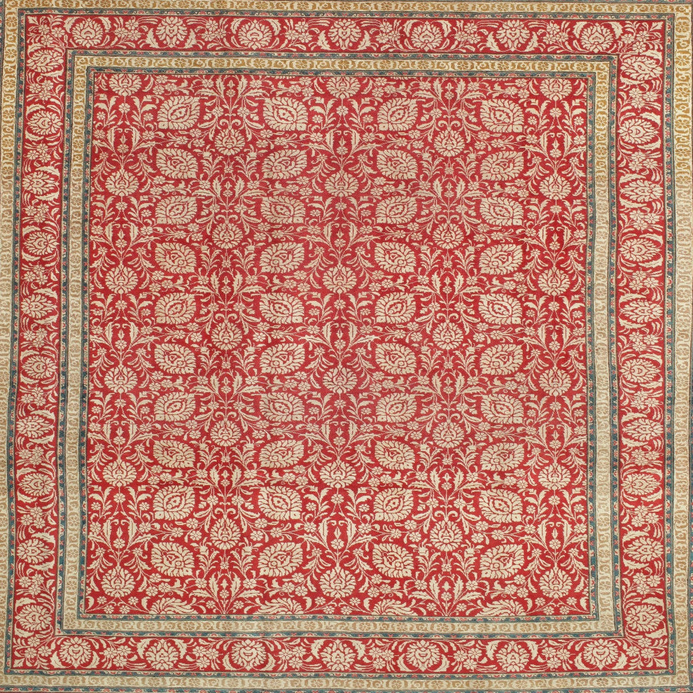 Ahgly Company Indoor Square Traditional Area Rugs, 3' Square