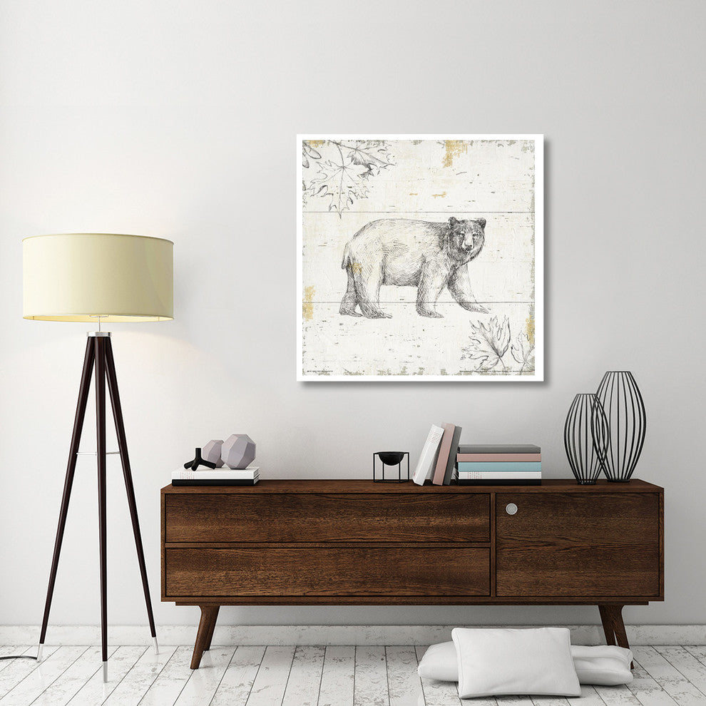 "Wild and Beautiful VII" Digital Paper Print by Daphne Brissonnet, 42"x42"
