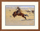 "A Cold Morning on The Range" Framed Digital Print by Frederic Remington, 31x23"